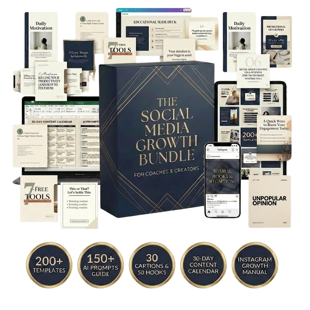 The Ultimate Social Media Bundle for Coaches & Creators
