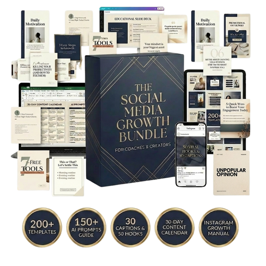 The Ultimate Social Media Bundle for Coaches & Creators